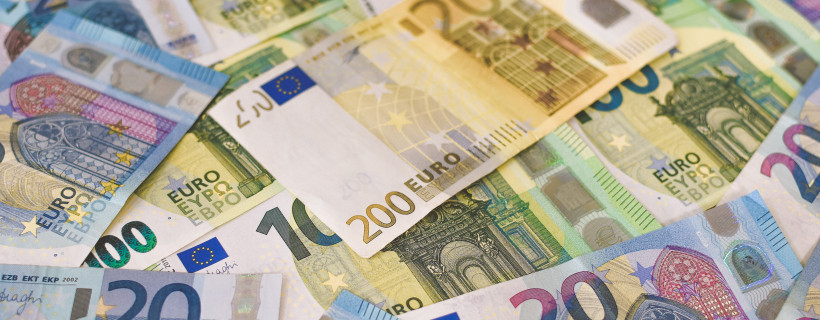 Geldscheine als Symbol für Bürgergeld