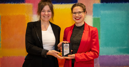 Wir dürfen uns über die bereits dritte Auszeichnung mit dem Deutschen Bildungsaward in der Kategorie "Weiterbildung zum Coach" freuen